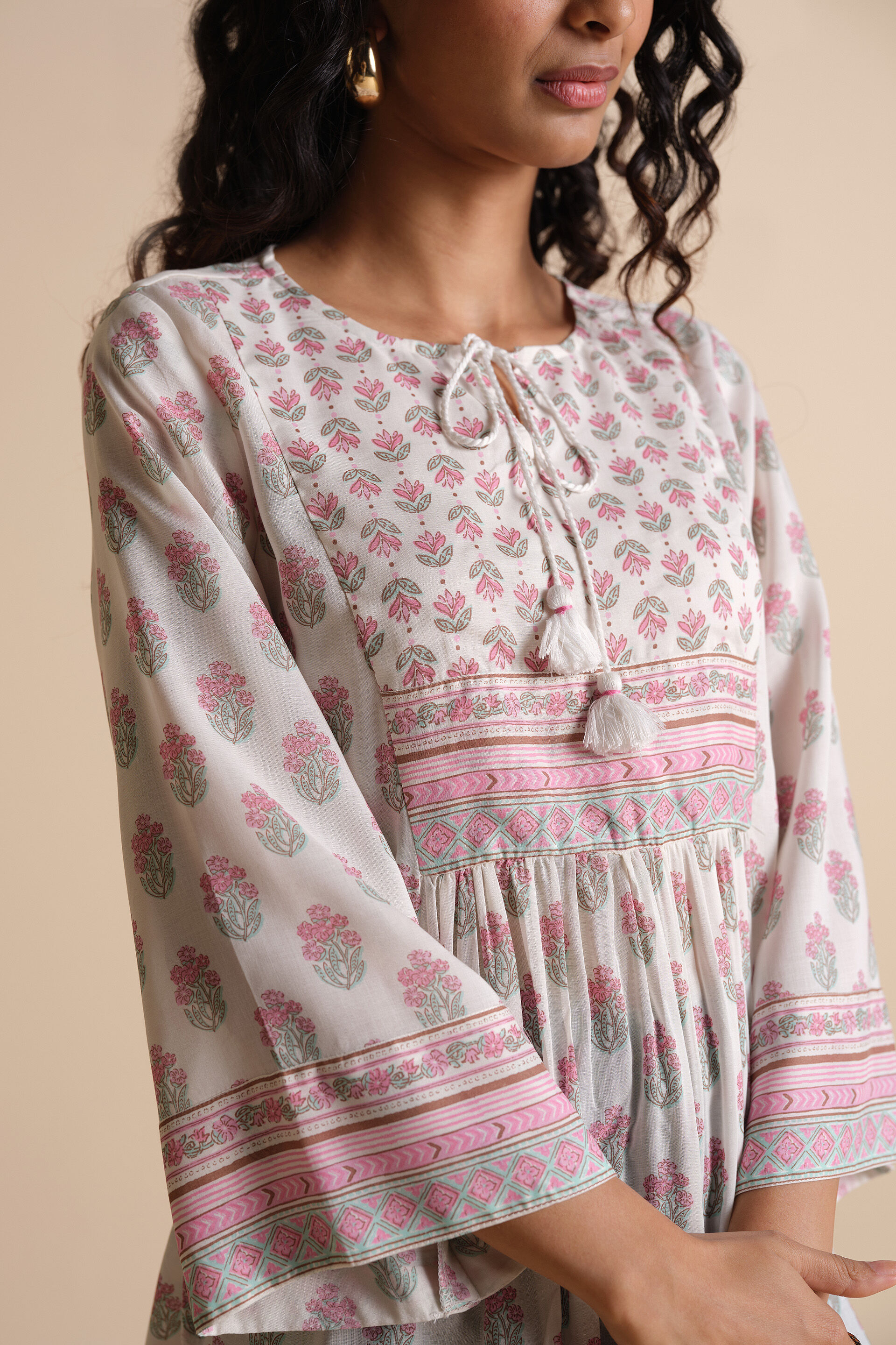 Gulroz Top, Off White, image 4